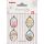 Elementy metalowe Scrap Berry's Medaliony Summer Joy 1, 4szt